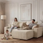 Naroznik-L-z-funkcja-spania-i-pojemnikiem-Cord-sztruks-bezowy