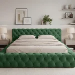 Lozko-tapicerowane-z-pojemnikiem-i-stelazem-metalowym-winston-zielony4