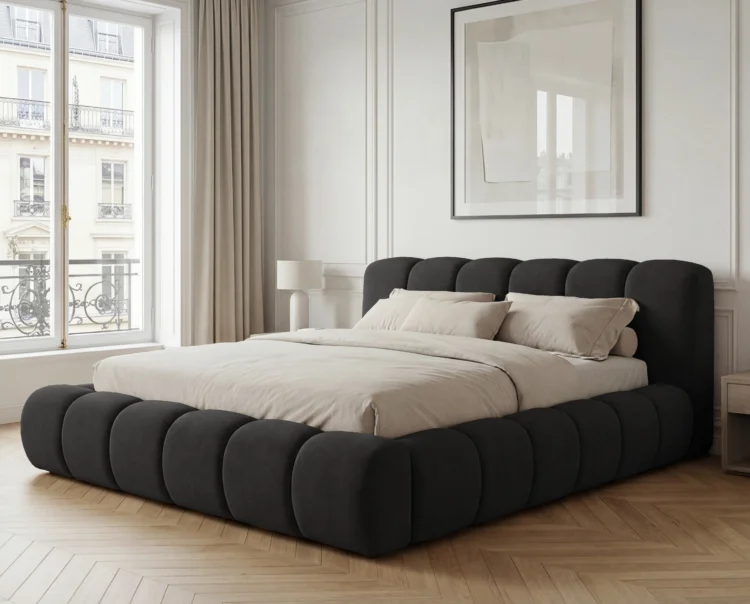 Lozko-tapicerowane-z-pojemnikiem-na-posciel-dream-czarne1