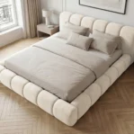 Lozko-tapicerowane-z-pojemnikiem-na-posciel-dream-kremowe