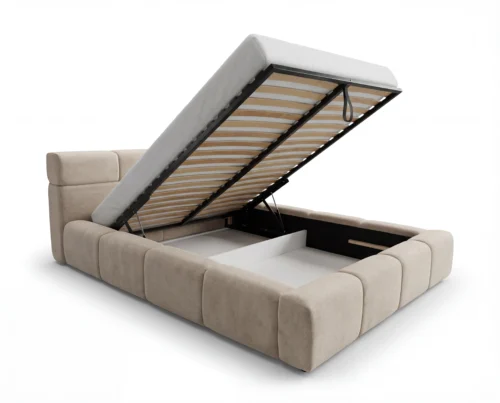 Lozko-tapicerowane-z-pojemnikiem-na-posciel-stelazem-verso-bezowe