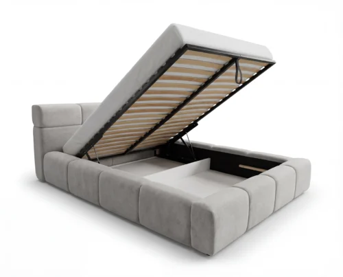 Lozko-tapicerowane-z-pojemnikiem-na-posciel-stelazem-verso-jasnoszary