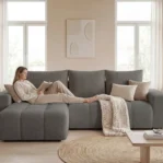 Naroznik-L-z-pojemnikiem-na-posciel-i-funckja-spania-Boho-uniwersalny-ciemnoszary