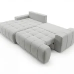 Nowoczesny-naroznik-z-funkcja-spania-pojemnikiem-i-kieszonka-na-boczkach-capri-jasnoszary