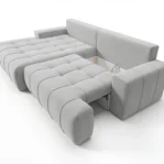 Nowoczesny-naroznik-z-funkcja-spania-pojemnikiem-i-kieszonka-na-boczkach-capri-jasnoszary2