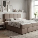 lozko-kontynentalne-z-dwoma-pojemnikami-na-posciel-i-materacem-Venice-brazowy