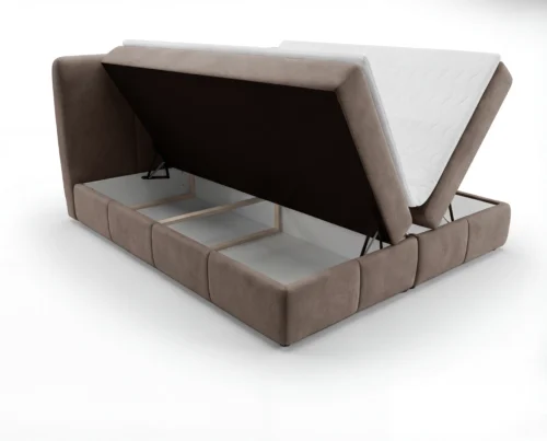 lozko-kontynentalne-z-dwoma-pojemnikami-na-posciel-i-materacem-Venice-brazowy2