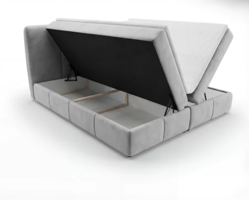 lozko-kontynentalne-z-dwoma-pojemnikami-na-posciel-i-materacem-Venice-jasnoszary2