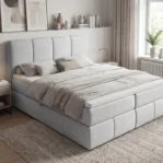 lozko-kontynentalne-z-dwoma-pojemnikami-na-posciel-i-materacem-Venice-jasnoszary5