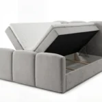 lozko-kontynentalne-z-pojemnikami-na-posciel-i-materacem-Cleo-jasnoszary5