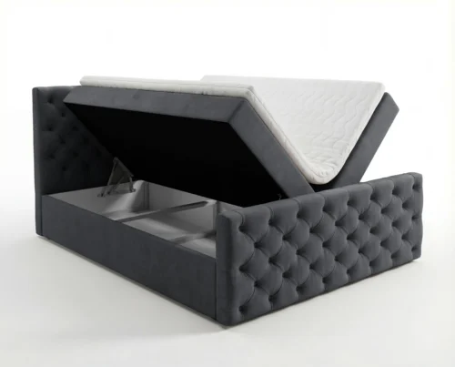 lozko-kontynentalne-z-pojemnikami-na-posciel-i-materacem-Manchester-pikowane-antracyt3