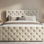 lozko-kontynentalne-z-pojemnikami-na-posciel-i-materacem-Manchester-pikowane-bezowy6