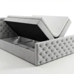 lozko-kontynentalne-z-pojemnikami-na-posciel-i-materacem-Manchester-pikowane-jasnoszary3