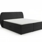 Lozko-kontynentalne-z-pojemnikiem-na-posciel-i-materacem-Bloom-czarny2