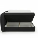 Lozko-kontynentalne-z-pojemnikiem-na-posciel-i-materacem-Bloom-czarny3