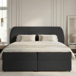 Lozko-kontynentalne-z-pojemnikiem-na-posciel-i-materacem-Bloom-czarny5