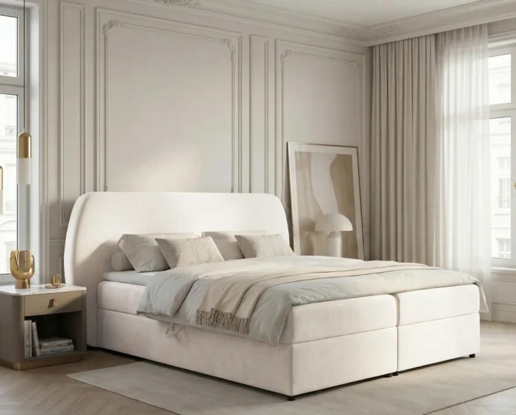 Lozko-kontynentalne-z-pojemnikiem-na-posciel-i-materacem-Bloom-kremowy1