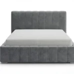 Lozko-tapicerowane-z-pojemnikiem-i-stelazem-metalowym-Porto-ciemnoszary4