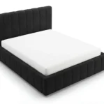 Lozko-tapicerowane-z-pojemnikiem-i-stelazem-metalowym-Porto-czarny7