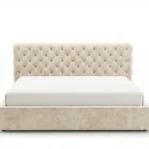 Lozko-tapicerowane-z-pojemnikiem-i-stelazem-pod-materac-pikowane-Apollo-bezowy2