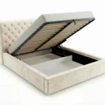 Lozko-tapicerowane-z-pojemnikiem-i-stelazem-pod-materac-pikowane-Apollo-bezowy4