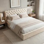 Lozko-tapicerowane-z-pojemnikiem-i-stelazem-pod-materac-pikowane-Apollo-bezowy6