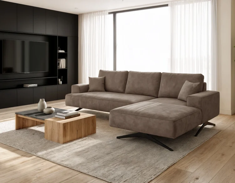 Sofa-narozna-bez-funkcji-spania-na-wysokich-nogach-capitol-brazowy