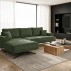 Sofa-narozna-bez-funkcji-spania-na-wysokich-nogach-capitol-zielony