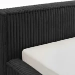 Lozko-tapicerowane-w-tkaninie-sztruks-z-pojemnikiem-i-stelazem-Leo-czarny3