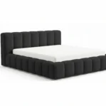 Lozko-tapicerowane-z-pojemnikiem-i-stelazem-metalowym-Bergamo-czarny2