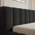 Lozko-tapicerowane-z-pojemnikiem-i-stelazem-metalowym-Bergamo-czarny3