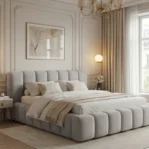 Lozko-tapicerowane-z-pojemnikiem-i-stelazem-metalowym-Bergamo-jasnoszary5